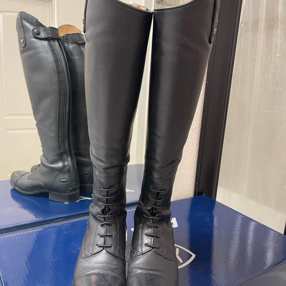 Women’s Ariat Heritage Contour II Field Zip Tall Boots